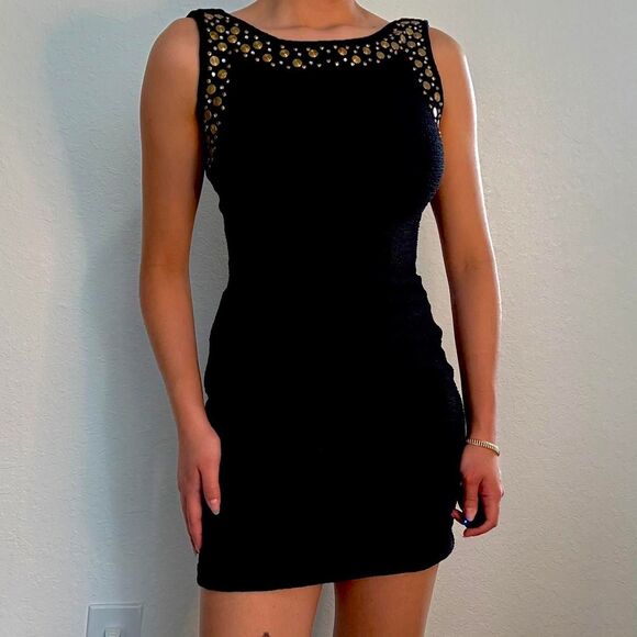 Vintage Tadashi bodycon mini dress - Picture 5 of 8